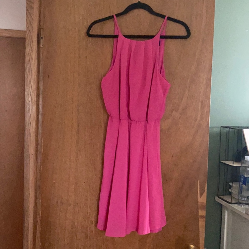 Francescas pink dress